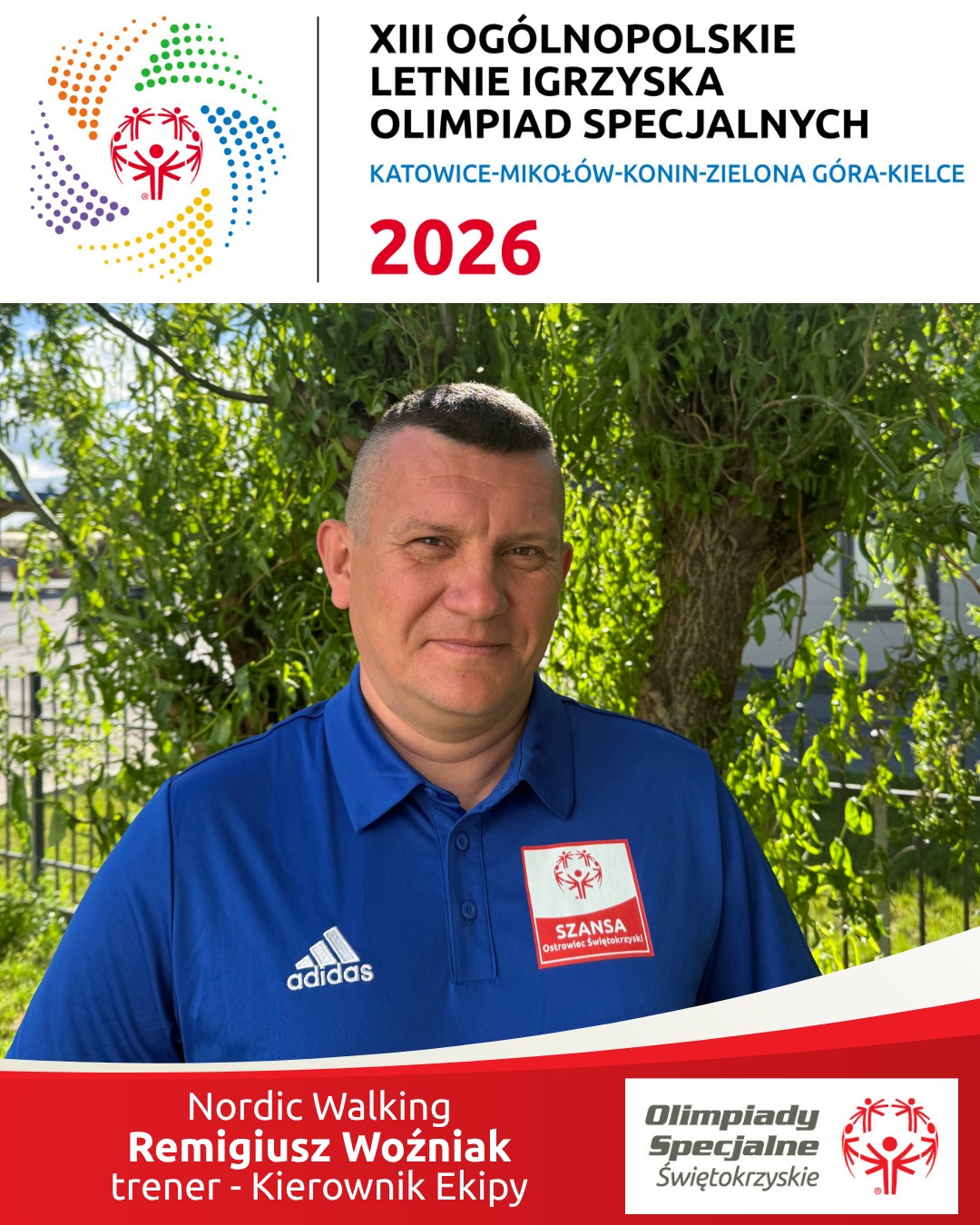 remigiusz wozniak nordic walking trener kierownik ekipy